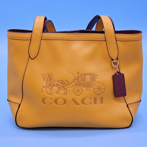 Coach Bags Coach Tote 27 In Colorblock With Horse And Carriage